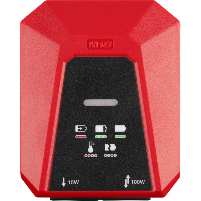 Зарядное устройство-адаптер USB Milwaukee Li-Ion 18 В M18 TC 4932499165 - изображение 3