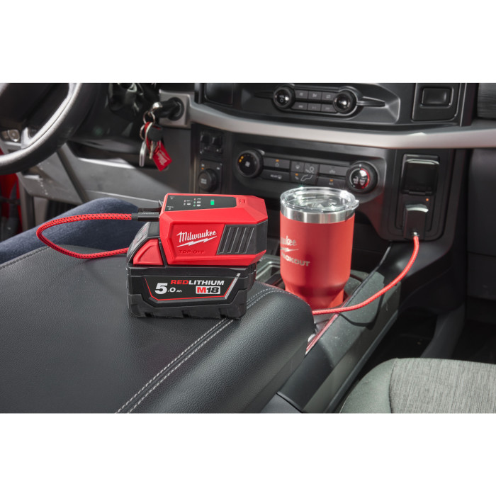 Зарядное устройство-адаптер USB Milwaukee Li-Ion 18 В M18 TC 4932499165 - изображение 14