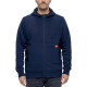 Толстовка на молнии с капюшоном Milwaukee Gridiron WHZ BLU M 4932499400 - изображение 2