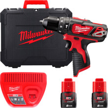 Дриль-шуруповерт ударний акумуляторний Milwaukee M12 BPD-202C 4933441940