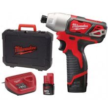 Гвинтоверт акумуляторний ударний Milwaukee M12 BID-202C 4933441960