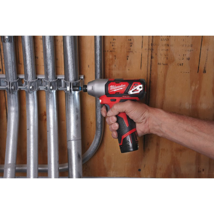Гвинтоверт акумуляторний ударний Milwaukee M12 BID-202C 4933441960 - зображення 12