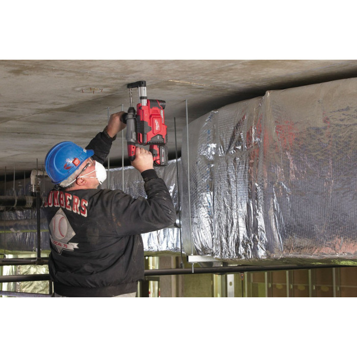 Универсальный пылесос для перфоратора Milwaukee M12 DE-201X 4933443003 - изображение 10