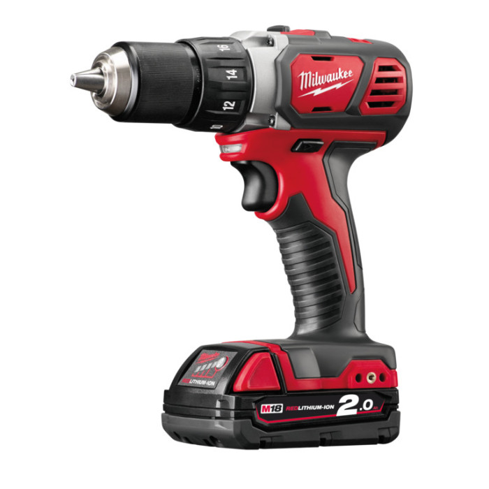 Дрель-шуруповёрт аккумуляторный Milwaukee M18 BDD-202C 4933443555 - изображение 2