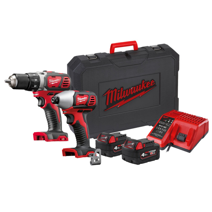 Набір акумуляторних інструментів Milwaukee M18 BPP2D-402C 4933447126