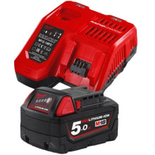 Набір Milwaukee M18 SP-501B зарядний пристрій 12-18 В, акумулятор Li-Ion 18 В 5 Аг 4933459299