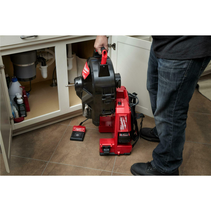 Акумуляторна прочисна машина ранцева Milwaukee M18 FFSDC13-0 4933459708 без АКБ - зображення 4