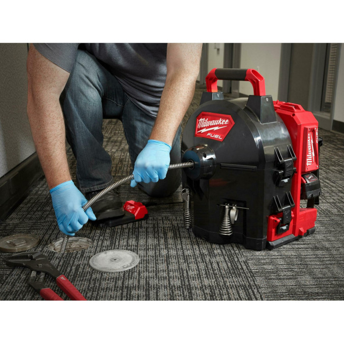Акумуляторна прочисна машина ранцева Milwaukee M18 FFSDC13-0 4933459708 без АКБ - зображення 16