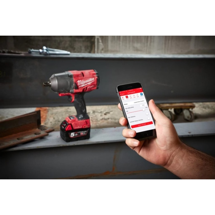 Гайковёрт высокомоментный аккумуляторный Milwaukee M18 ONEFHIWP12-0X 4933459724 без АКБ - изображение 5