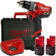 Дриль-шуруповерт акумуляторний ударний Milwaukee M12 FPD-202X 4933459802
