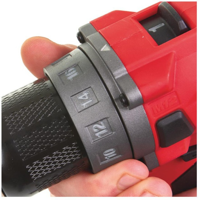 Дриль-шуруповерт акумуляторний Milwaukee M12 FDD-0 4933459815 без АКБ - зображення 5