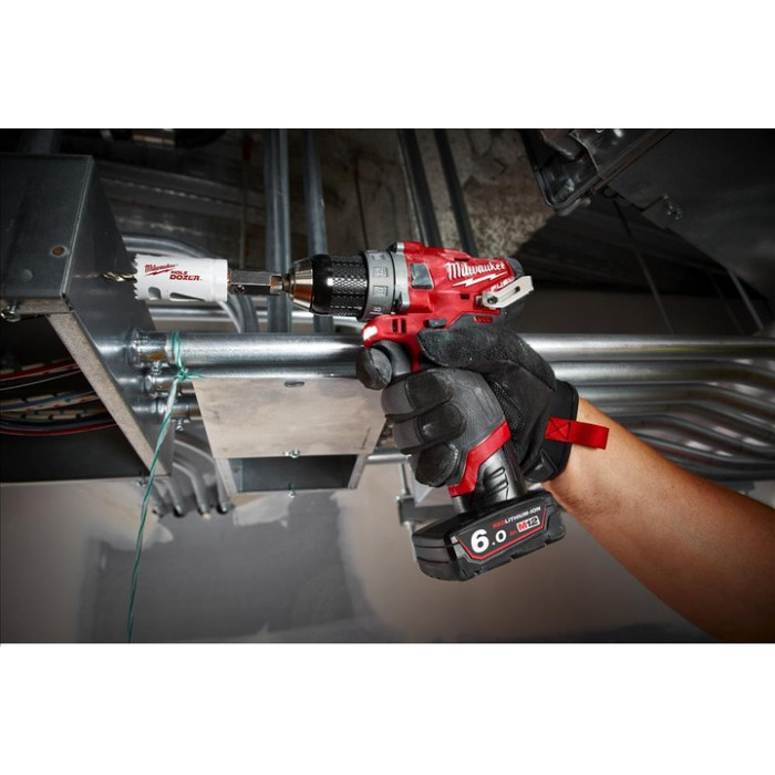 Дриль-шуруповерт акумуляторний Milwaukee M12 FDD-0 4933459815 без АКБ - зображення 9