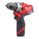 Дриль-шуруповерт акумуляторний Milwaukee M12 FDD-202X 4933459816 - зображення 2