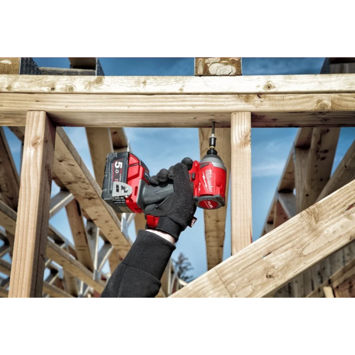 Гвинтоверт акумуляторний ударний Milwaukee M18 FID2-502X 4933464088 - зображення 9