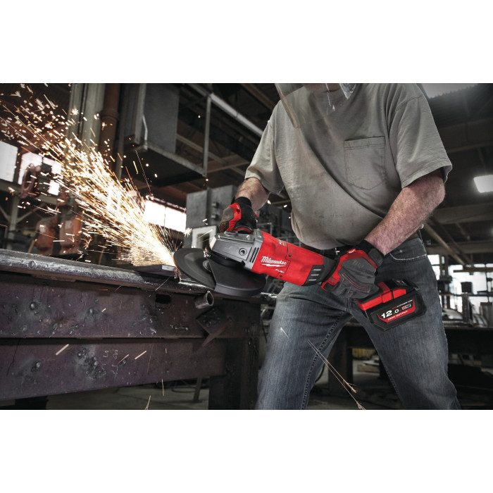 Угловая шлифмашина аккумуляторная Milwaukee M18 FLAG230XPDB-121C 4933464115 - изображение 7