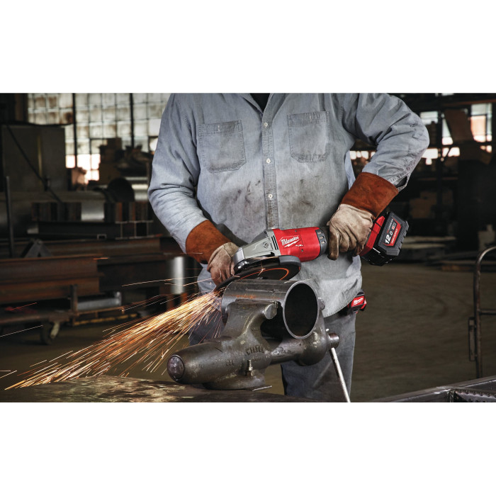 Угловая шлифмашина аккумуляторная Milwaukee M18 FLAG230XPDB-121C 4933464115 - изображение 9
