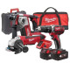 Набір акумуляторних інструментів Milwaukee M18 BPP3A-402B 4933464140