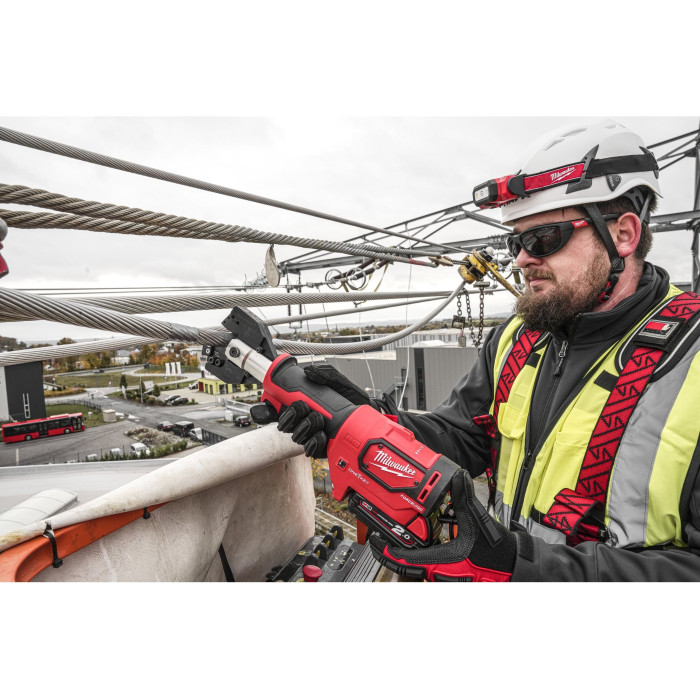 Кабелеріз гідравлічний акумуляторний Milwaukee M18 ONEHCC-201C ACSR SET 4933464304 - зображення 5