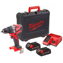 Дриль-шуруповерт ударний акумуляторний Milwaukee M18 CBLPD-202C 4933464320