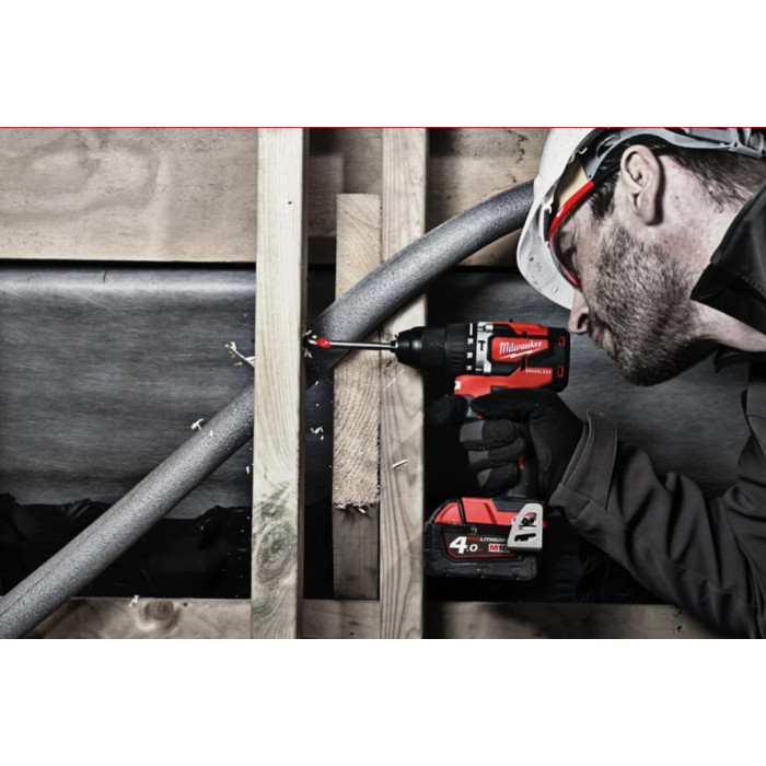 Дриль-шуруповерт ударний акумуляторний Milwaukee M18 CBLPD-202C 4933464320 - зображення 9