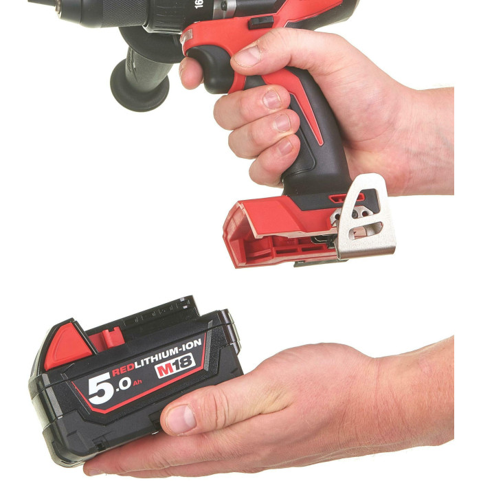 Дрель-шуруповёрт аккумуляторная Milwaukee M18 BLDD2-502X 4933464515 - изображение 11