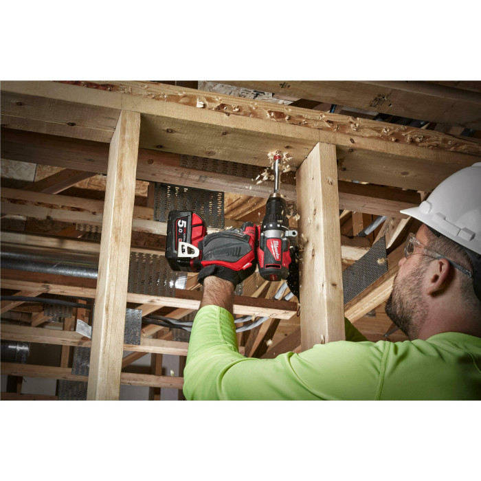 Дрель-шуруповёрт аккумуляторная Milwaukee M18 BLDD2-502X 4933464515 - изображение 15
