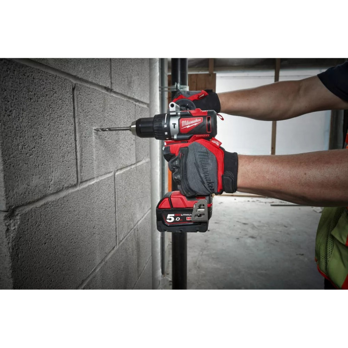 Дриль-шуруповерт ударний акумуляторний Milwaukee M18 BLPD2-0X 4933464516 без АКБ - зображення 9