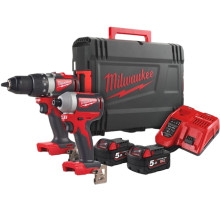 Набір акумуляторних інструментів Milwaukee M18 BLPP2B2-502X 4933464594