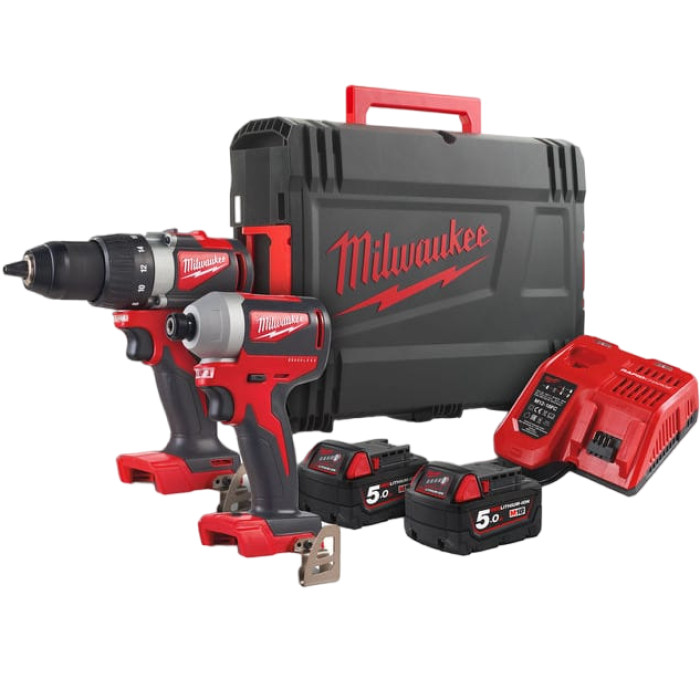 Набір акумуляторних інструментів Milwaukee M18 BLPP2B2-502X 4933464594