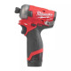 Гвинтоверт акумуляторний ударний Milwaukee M12 FQID-202X FUEL SURGE 4933464973 - зображення 3