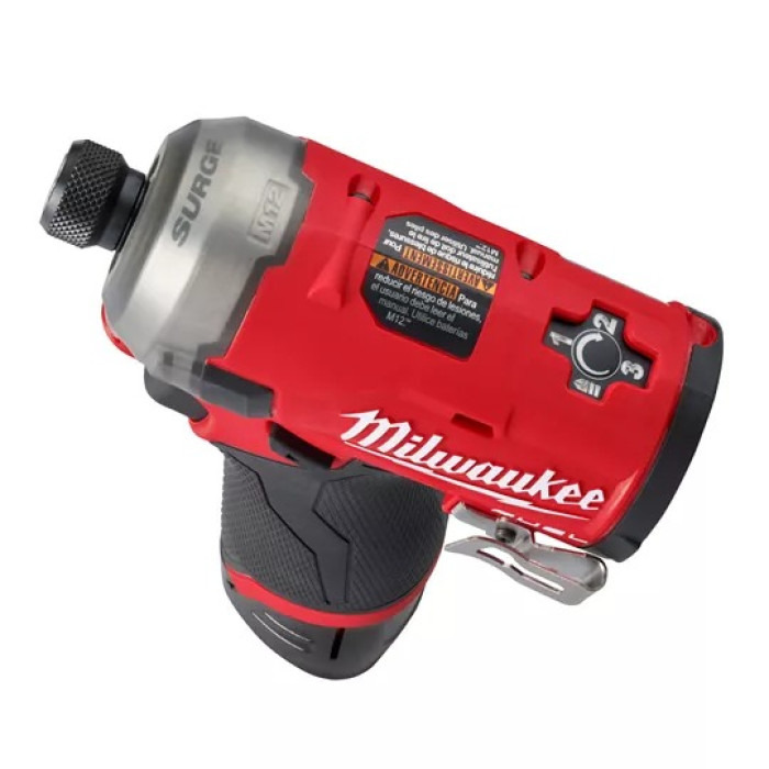 Гвинтоверт акумуляторний ударний Milwaukee M12 FQID-202X FUEL SURGE 4933464973 - зображення 4