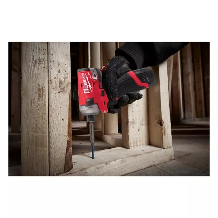 Гвинтоверт акумуляторний ударний Milwaukee M12 FQID-202X FUEL SURGE 4933464973 - зображення 7