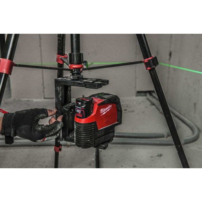 Лазерный нивелир Milwaukee M12 CLLP-0C 4933478101 без АКБ - изображение 5