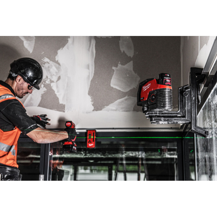 Лазерный нивелир Milwaukee M12 CLLP-0C 4933478101 без АКБ - изображение 9