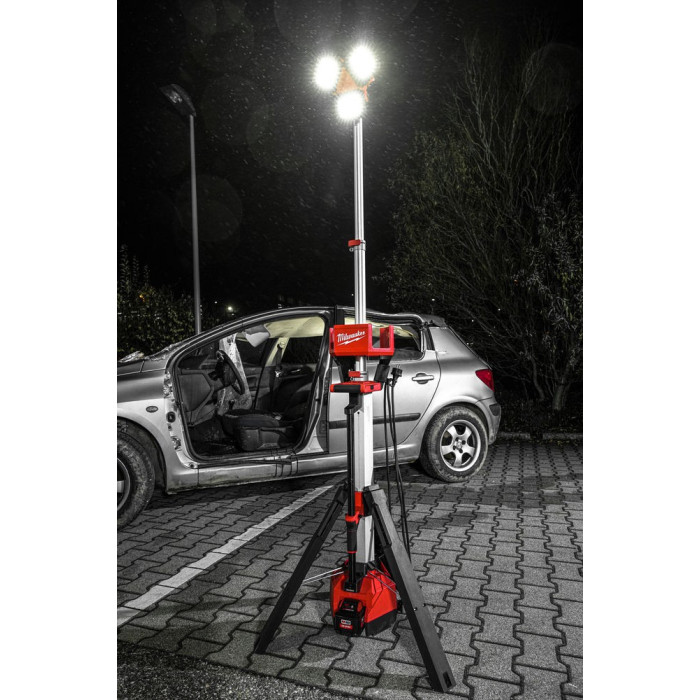 Прожектор/зарядное устройство светодиодный аккумуляторный Milwaukee M18 HOSALC-0 4933478116 без АКБ - изображение 7