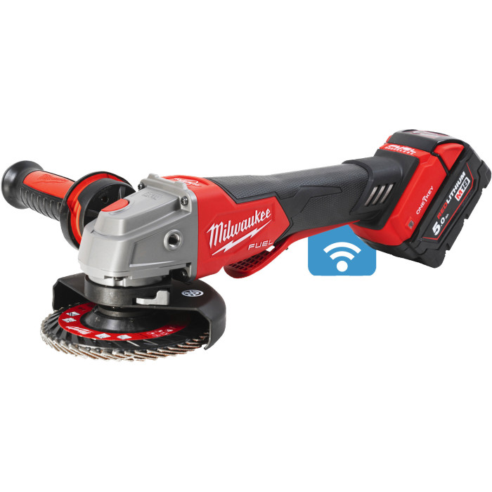 Угловая шлифмашина аккумуляторная Milwaukee M18 ONEFSAG125XPDB-502X 4933478435 - изображение 2
