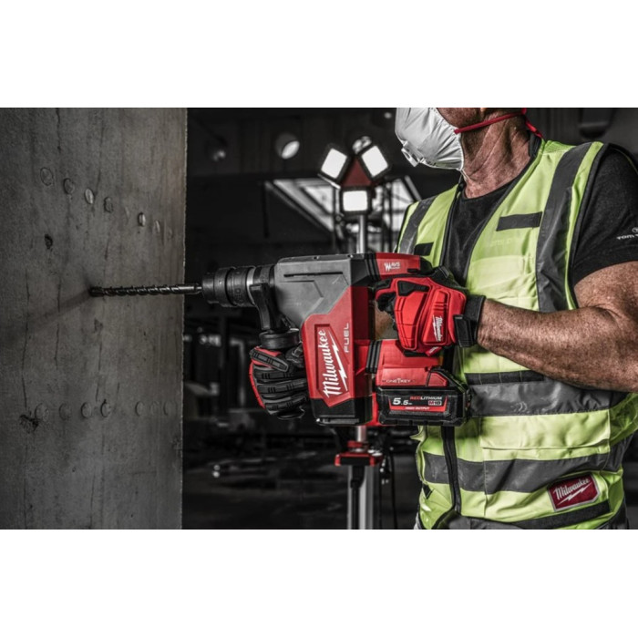 Перфоратор аккумуляторный Milwaukee M18 ONEFHPX-552X 4933478496 - изображение 9