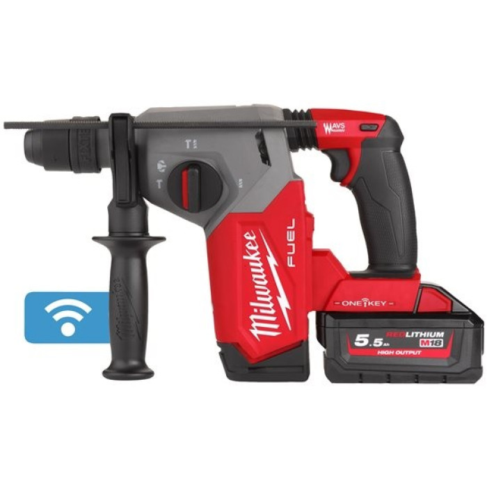 Перфоратор акумуляторний Milwaukee M18 ONEFHX-552X 4933478504 - зображення 3