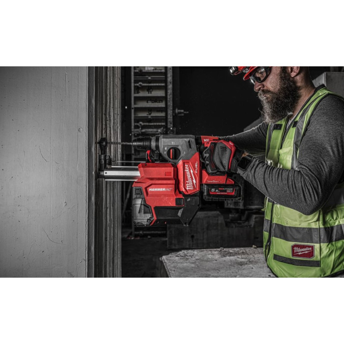 Перфоратор аккумуляторный Milwaukee M18 ONEFHXDEL-552C 4933478506 - изображение 5