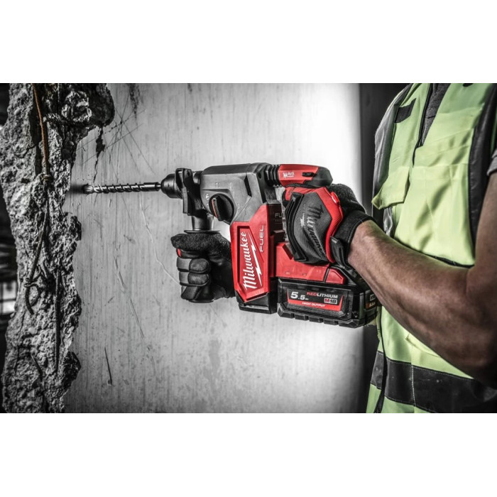 Перфоратор акумуляторний Milwaukee M18 FHX-552X 4933478889 - зображення 10