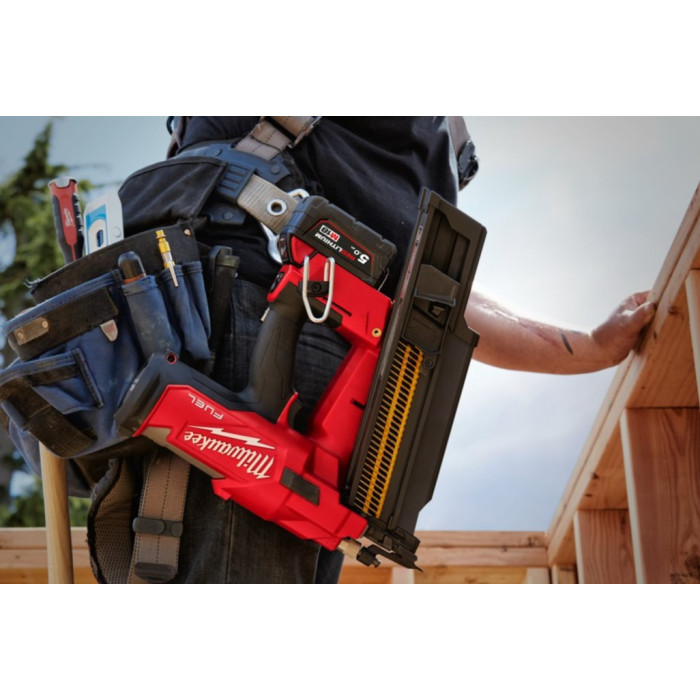 Гвоздезабиватель аккумуляторный Milwaukee M18 FFN21-0C 4933478993 без АКБ - изображение 6