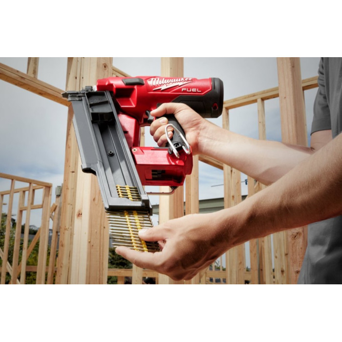 Гвоздезабиватель аккумуляторный Milwaukee M18 FFN21-0C 4933478993 без АКБ - изображение 9