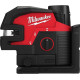 Лазерний нівелір акумуляторний Milwaukee M12 CLL4P-301C 4933479203 - зображення 2