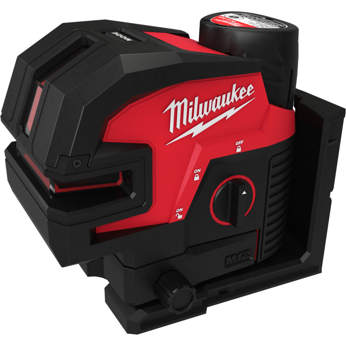 Лазерний нівелір акумуляторний Milwaukee M12 CLL4P-301C 4933479203 - зображення 3