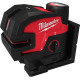 Лазерний нівелір акумуляторний Milwaukee M12 CLL4P-301C 4933479203 - зображення 3