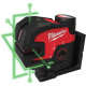 Лазерний нівелір акумуляторний Milwaukee M12 CLL4P-301C 4933479203 - зображення 6