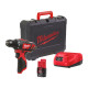 Дриль-шуруповерт акумуляторний Milwaukee M12 BDD-201C 4933479439