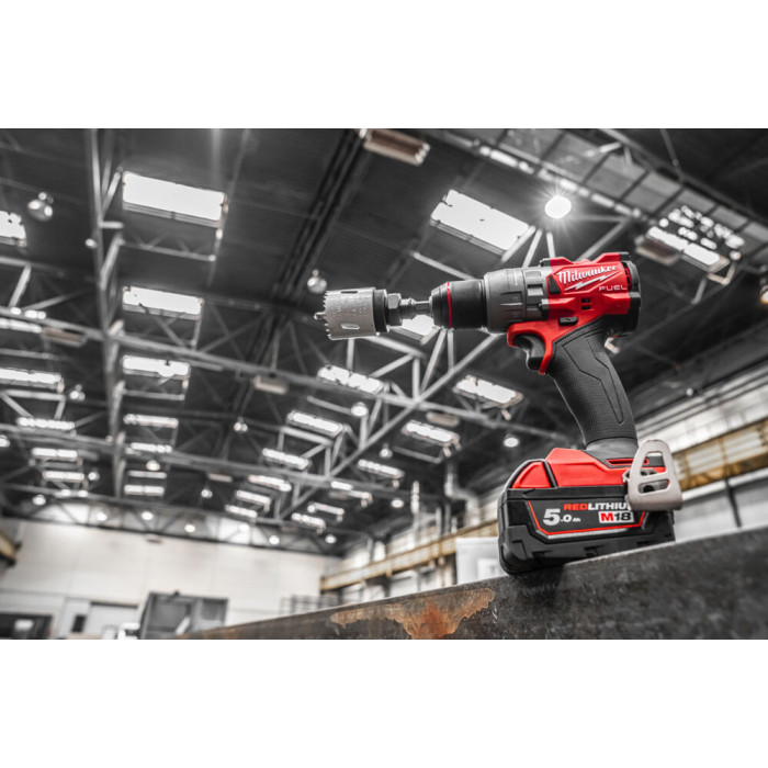 Дрель-шуруповёрт аккумуляторная Milwaukee M18 FDD3-0X 4933479862 без АКБ - изображение 6