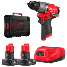 Дриль-шуруповерт ударний акумуляторний Milwaukee M12 FPD2-602X 4933479870