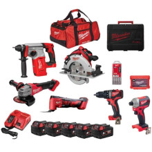 Набір акумуляторних інструментів Milwaukee M18 FPP6E-505B 4933480949